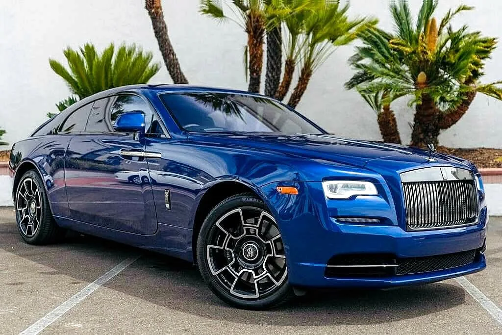 Rolls Royce Wraith Blue — photograph 1 of 5