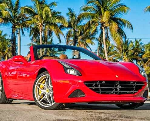 Rent Ferrari California T in Los Angeles