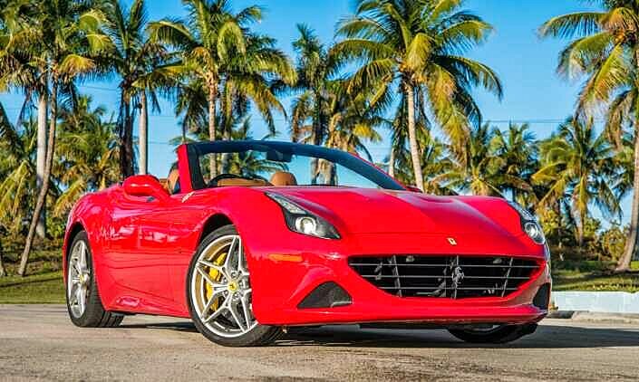 Rent Ferrari California T in Los Angeles