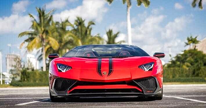 Rent Aventador in Los Angeles