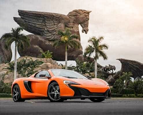 McLaren 650S rental Los Angeles