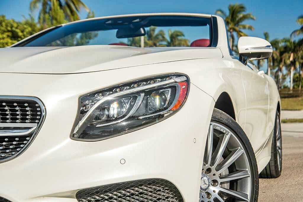 Mercedes S550 cabrio rental Los Angeles