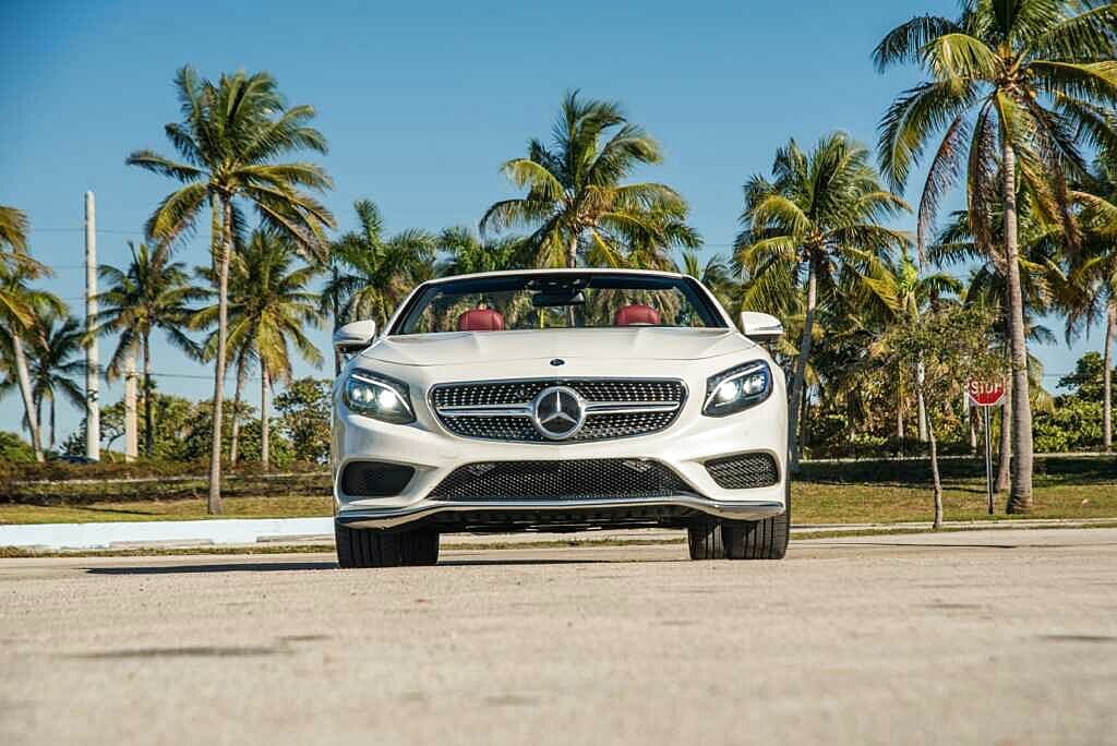 Mercedes S550 cabrio rental Los Angeles