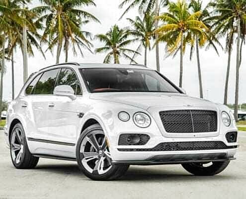 Bentley Bentayga rental Los Angeles