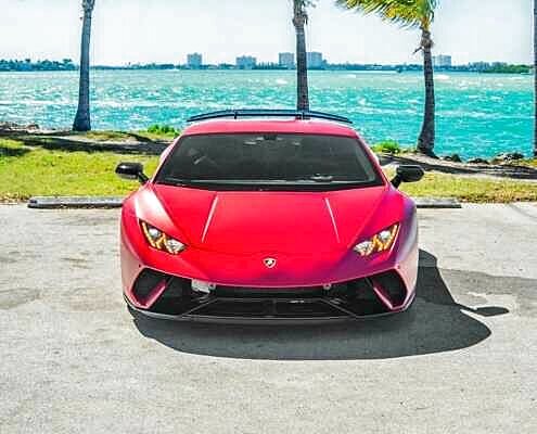 Rent Lamborghini Huracan Performante in Los Angeles