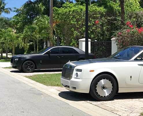 Rent Rolls Royce Phantom in Los Angeles