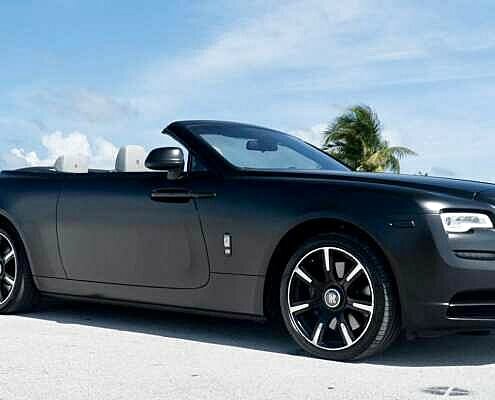 Rent Rolls Royce Dawn 2020 Black