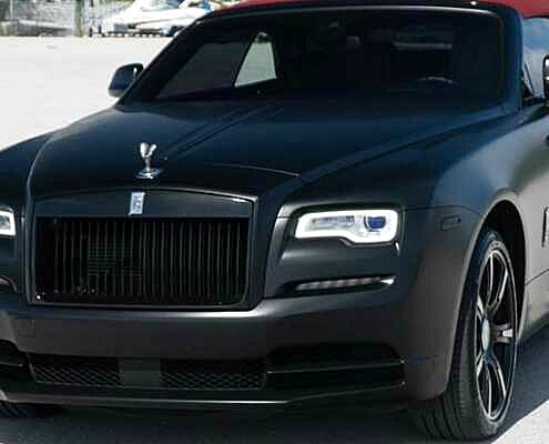 Rent Rolls Royce Dawn 2020 Black