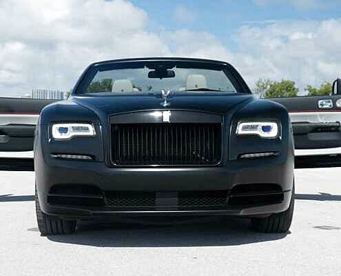 Rent Rolls Royce Dawn 2020 Black