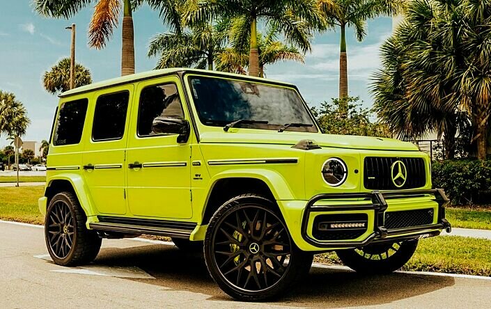 Rent in Los Angeles Mercedes-Benz AMG G63 2021 Neon Edition