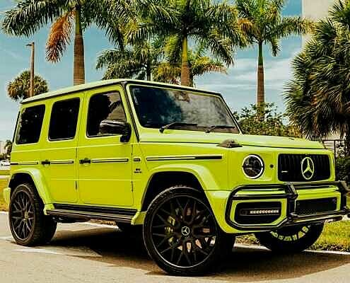 Rent in Los Angeles Mercedes-Benz AMG G63 2021 Neon Edition