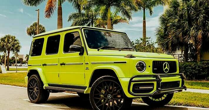 Rent in Los Angeles Mercedes-Benz AMG G63 2021 Neon Edition