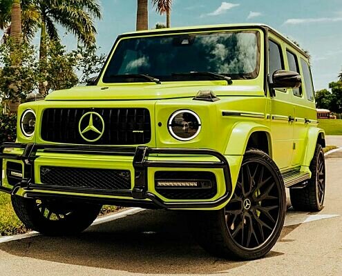 Rent Mercedes-Benz AMG G63 2021 - Neon Edition