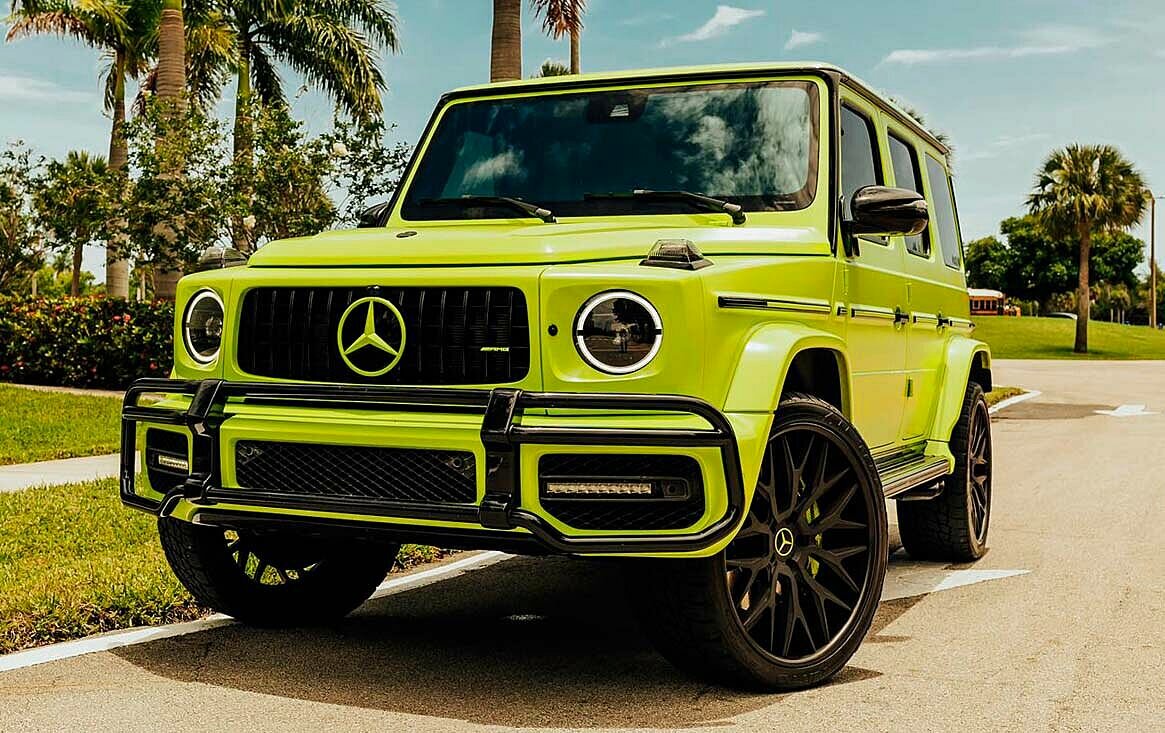 Rent Mercedes-Benz AMG G63 2021 - Neon Edition