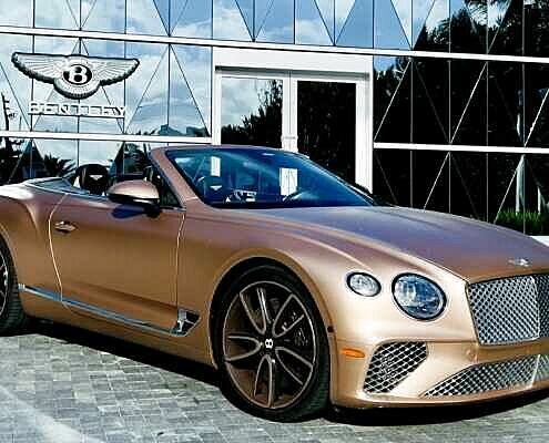 Bentley GTC Mulliner Rental Los Angeles