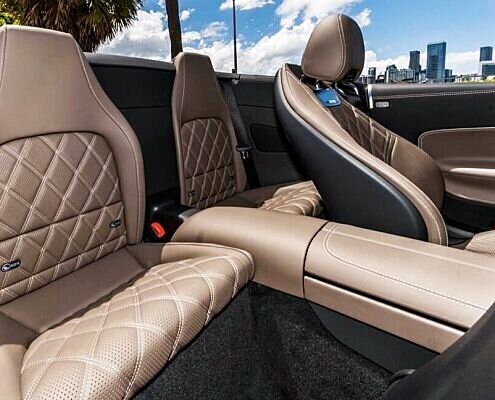 Mercedes-Benz SL Black 2022 Interior