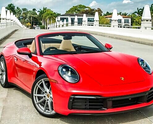 Rent Porsche 911 2021 Red