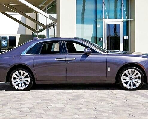 Rent Rolls-Royce Ghost 2023 Anthracite Rental in Los Angeles 3