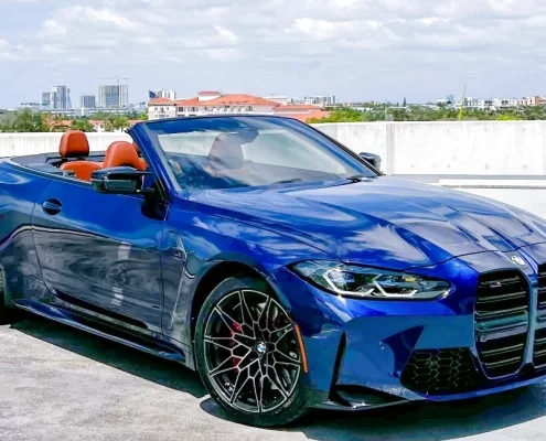 Rent the 2024 BMW M4 Competition Cabrio in Los Angeles